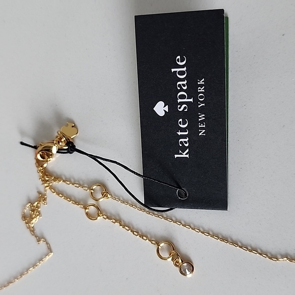 New Kate Spade Pearls Of Wisdom Mini Pendant Necklace, NWT - Picture 5 of 6